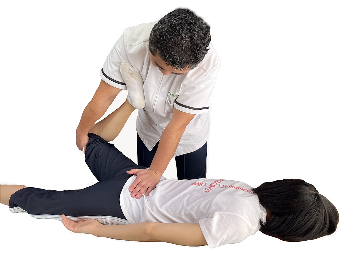 【茨城県常陸太田市】常陸カイロプラクティック 足の施術の様子